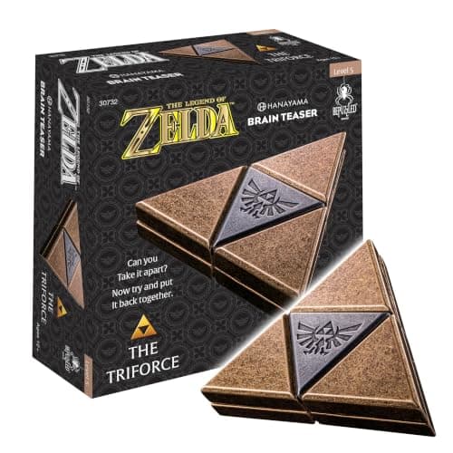 Hanayama Zelda Triforce Metal Brain Teaser