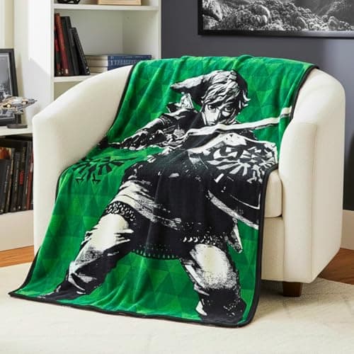 The Legend of Zelda Link Throw Blanket