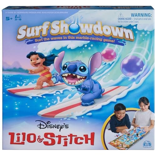 Disney Lilo & Stitch Surf Showdown Board Game