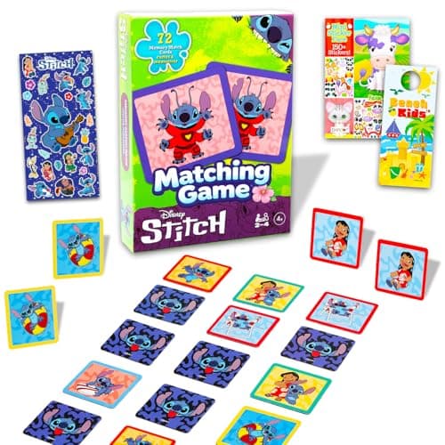 Disney Stitch Memory Matching Game