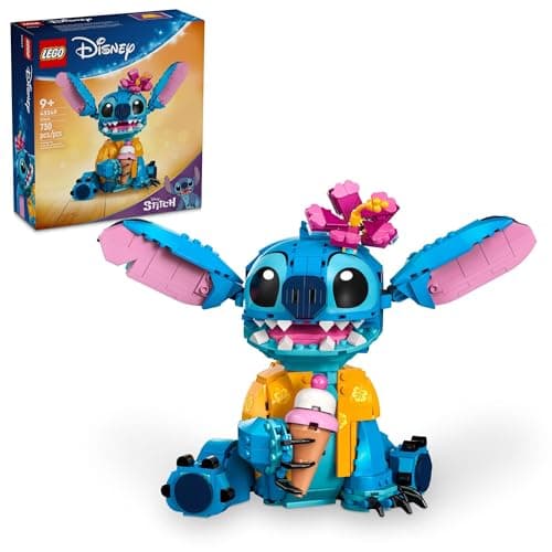 LEGO Disney Stitch Figure with Ice Cream Cone