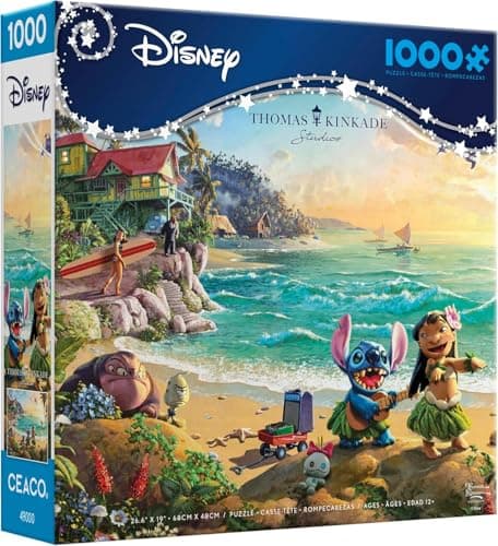 Thomas Kinkade Disney Lilo & Stitch Jigsaw Puzzle
