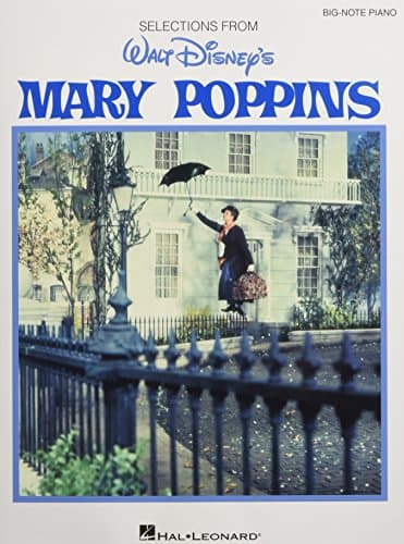 Mary Poppins Big Note Piano Selections