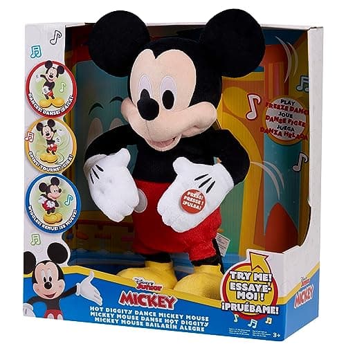 Hot Diggity Dance Mickey Feature Plush