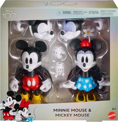 Mickey and Minnie Mouse Collectible Action Figures