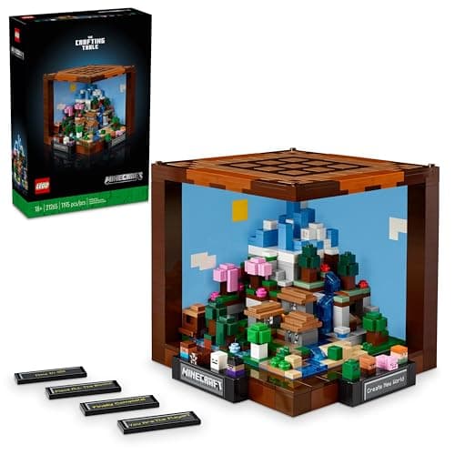 LEGO Minecraft Crafting Table Set