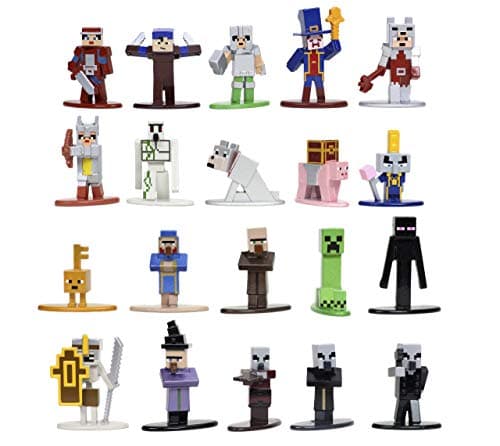 Minecraft Dungeons Nano Metalfigs 20-Pack