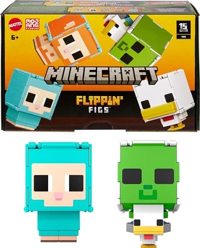Minecraft Flippin’ Figs Action Figures
