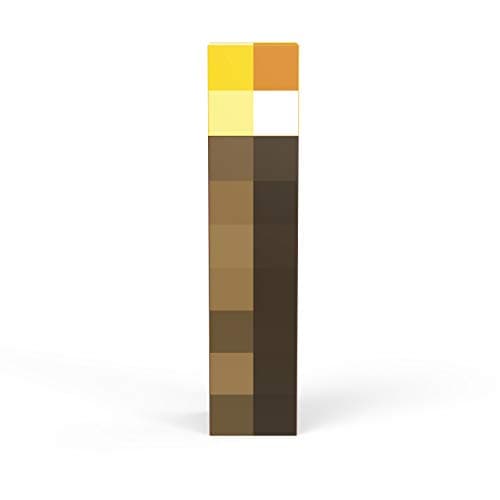 Minecraft Torch Shaped Water Bottle