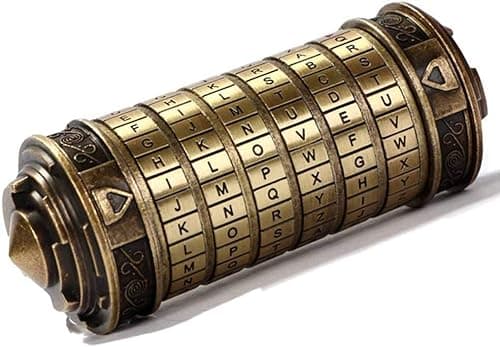 Da Vinci Code Mini Cryptex Puzzle Box