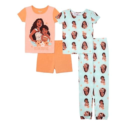 Disney Moana four-piece pajama set