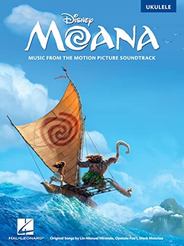 Disney Moana ukulele songbook