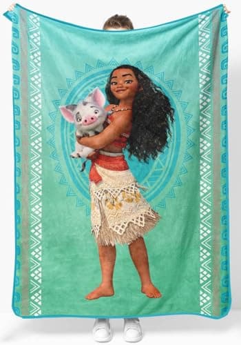 Jay Franco Moana and Pua throw blanket