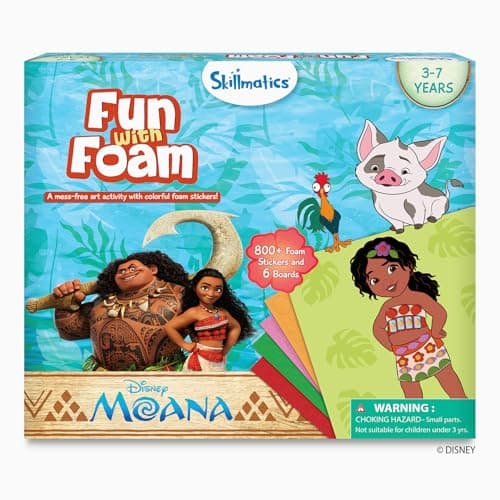 Skillmatics Moana Fun with Foam kit