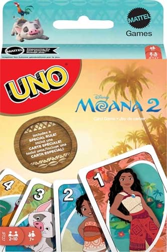 UNO Moana 2 card game