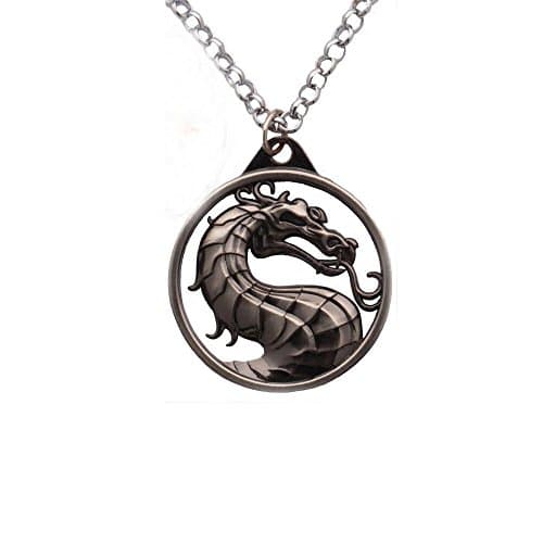 Mortal Kombat Dragon Amulet Necklace