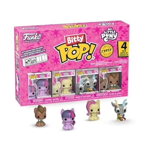 My Little Pony Bitty Pop! four-pack