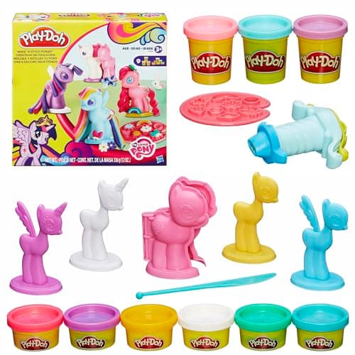 Play-Doh Make & Style Ponies set