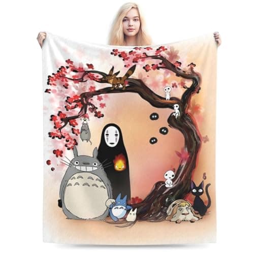 Totoro Ultra Soft Throw Blanket