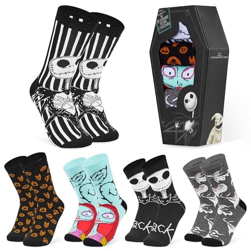 Jack Skellington Coffin Socks