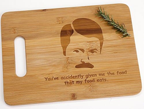 Ron Swanson Engraved Cutting Board