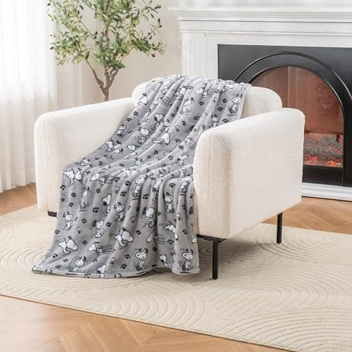 Berkshire Snoopy Plush Throw Blanket