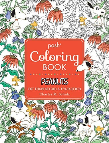 Peanuts Adult Coloring Book