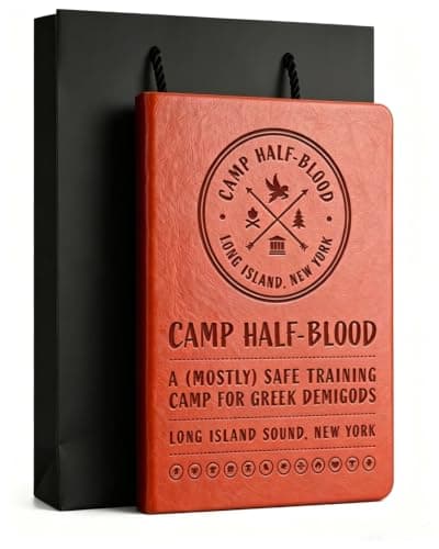 Camp Half-Blood lined journal set