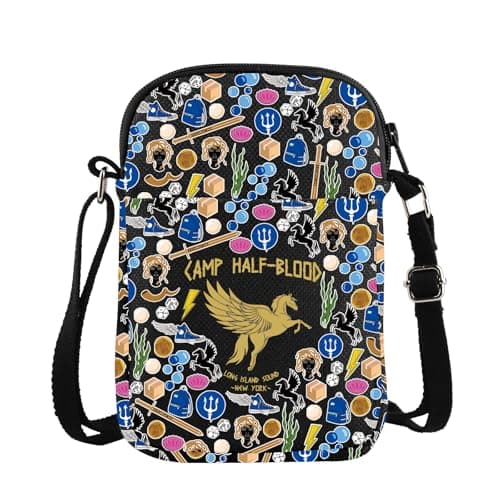 Percy-themed canvas crossbody bag
