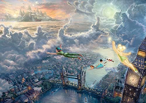 Tinker Bell and Peter Pan wall art