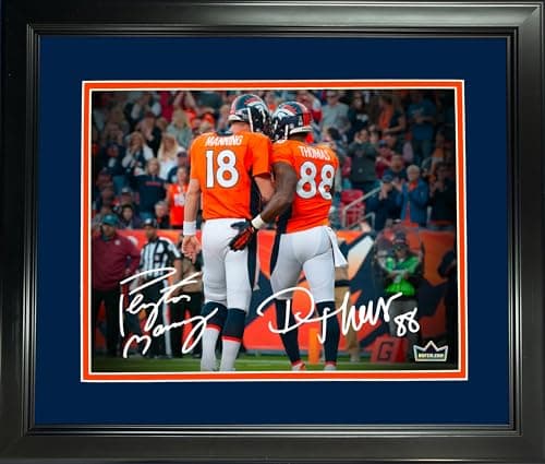 Peyton Manning & Demaryius Thomas Signed Broncos Photo
