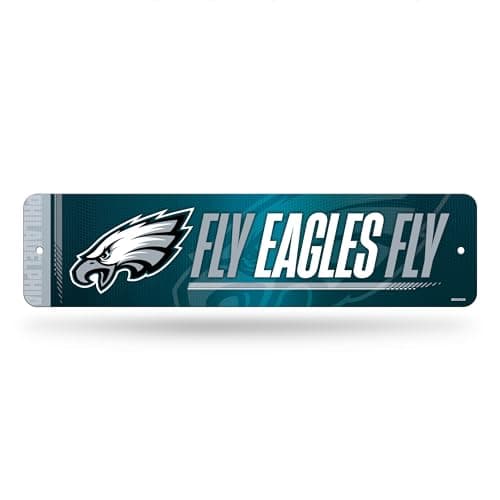Philadelphia Eagles Metal Street Sign