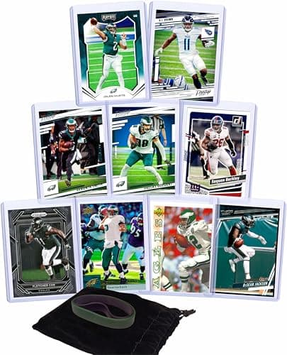 Philadelphia Eagles Trading Card & Wristband Pack