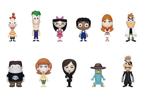 Disney Phineas & Ferb 3D Foam Bag Clip Blind Bag