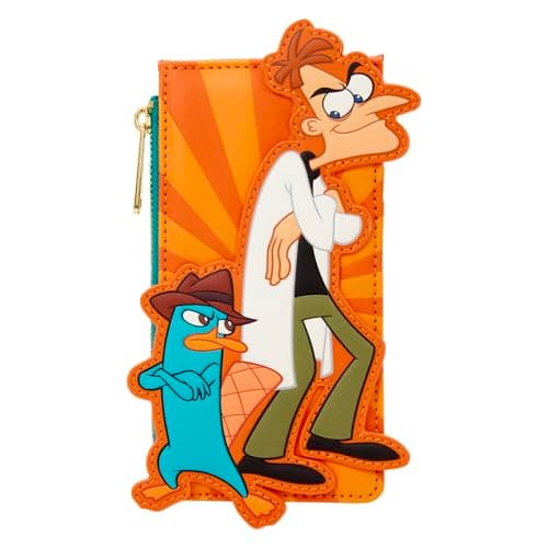 Loungefly Dr. Doofenshmirtz & Perry Embroidered Card Holder
