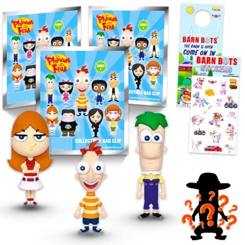 Phineas and Ferb Collectible Figure Blind Bag Set