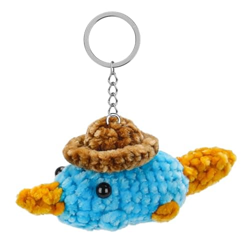 Platypus Plush Keychain