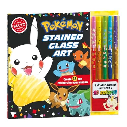 Pokémon Stained Glass Art Kit