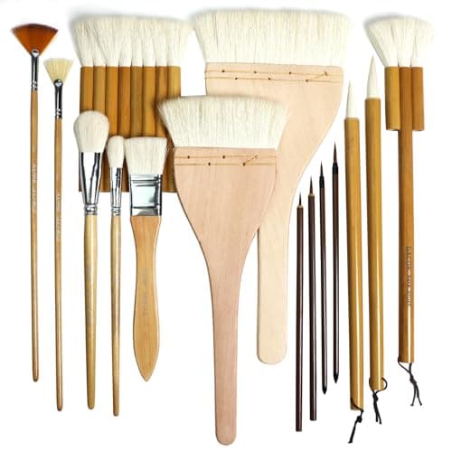 15-Piece Pottery Brush Set