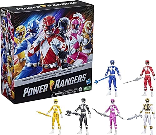 Mighty Morphin Power Rangers Action Figure 6-Pack