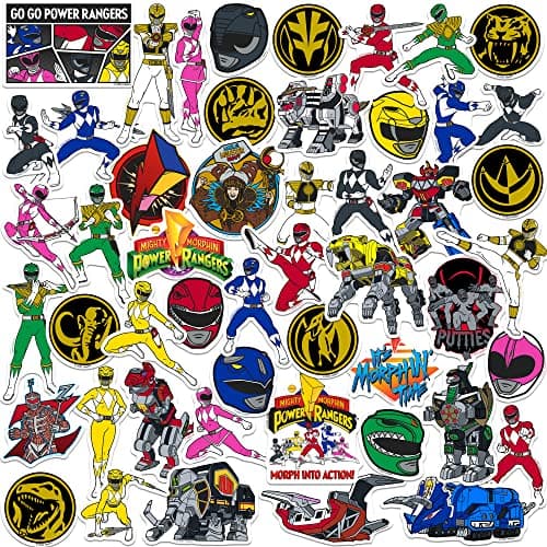 Power Rangers Deluxe Sticker Pack
