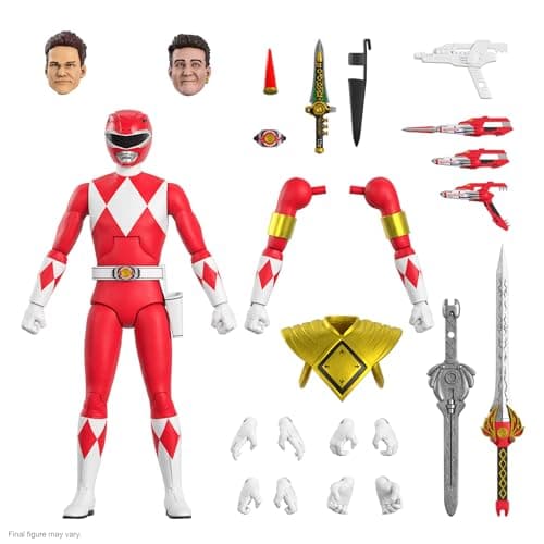 Red Ranger Action Figure by Super7