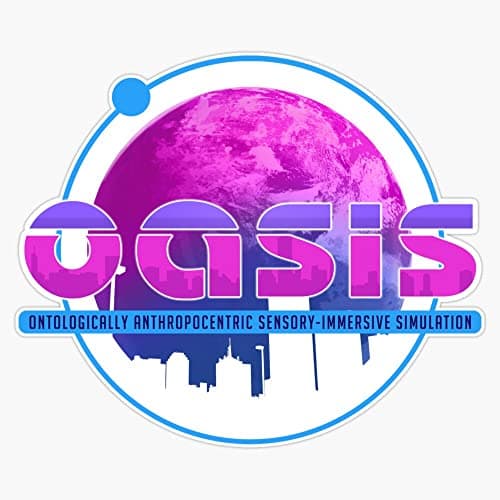 Ready Player One OASIS Vinyl Sticker