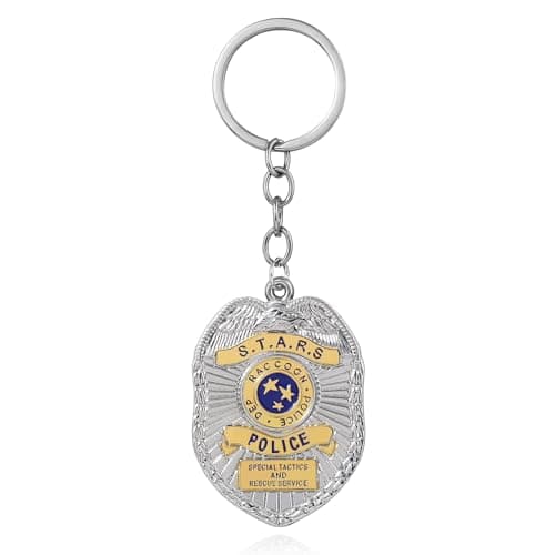 S.T.A.R.S. Police Badge Keychain