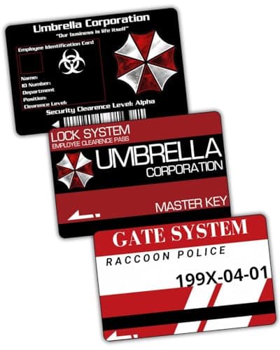 Survival Horror Key Card Set