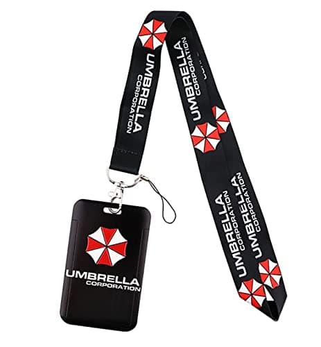 Umbrella Corporation Logo Lanyard with ID Holder