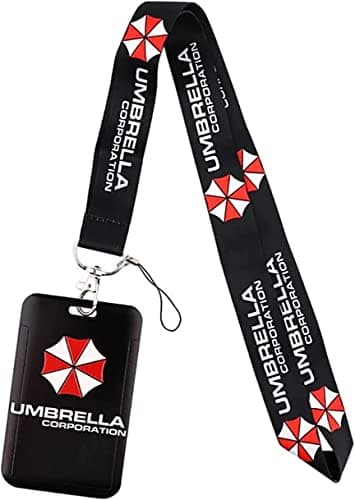 Umbrella Corporation Logo Lanyard with ID Holder