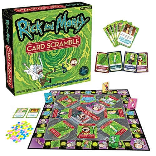 Rick and Morty Card Scramble Game