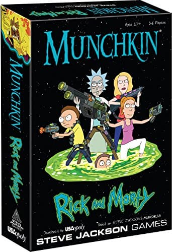 Rick And Morty Munchkin Card Game