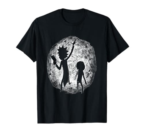Rick and Morty Portal Art T-Shirt